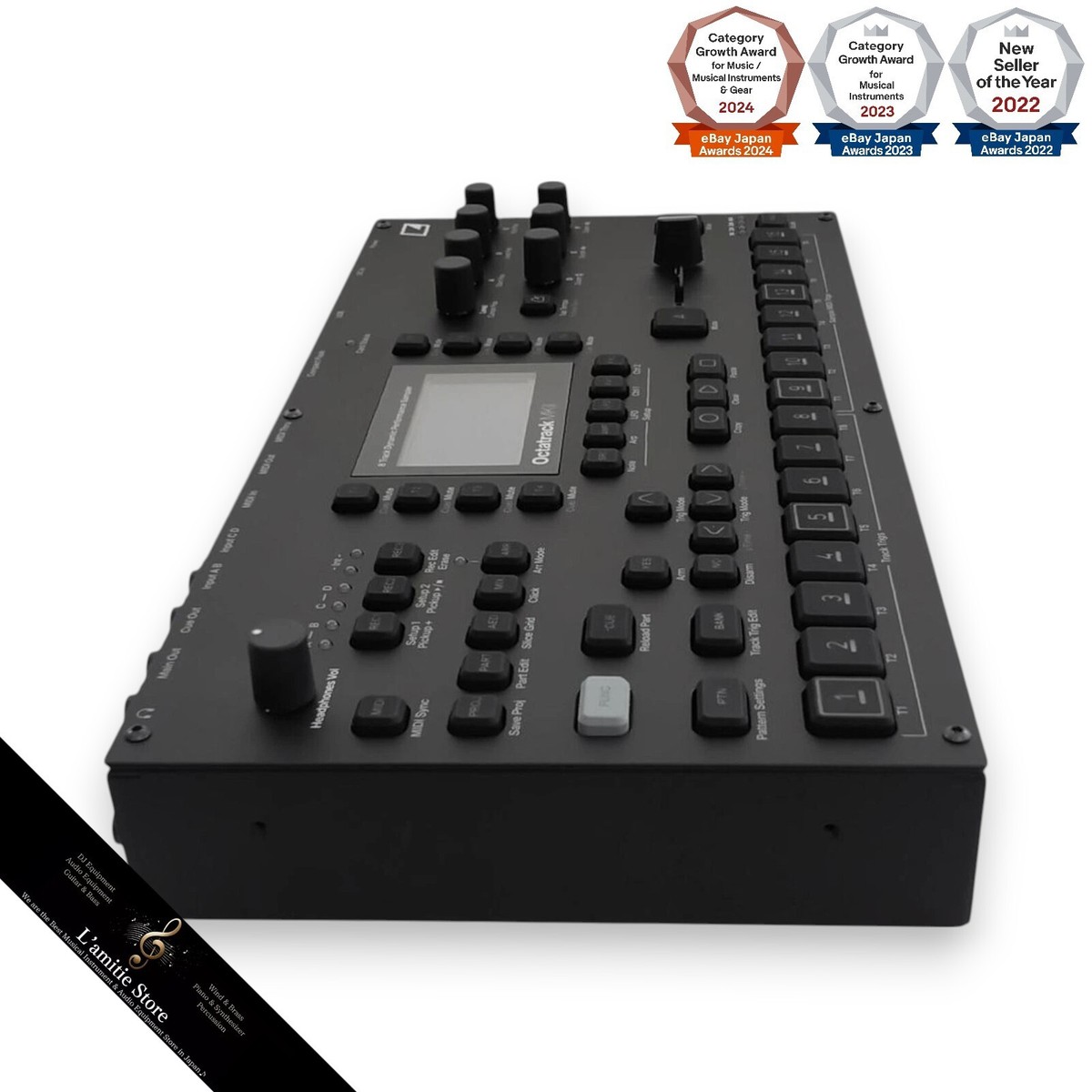 Elektron Octatrack DPS-1 MK2 II Black Japan Digital Tabletop
