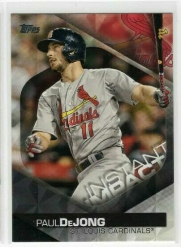 Paul DeJong 2018 Topps Instant Impact Black /299 #II-39 St. Louis Cardinals - Picture 1 of 1
