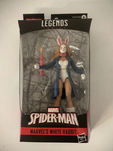 MARVEL LEGENDS SPIDER-MAN CONEJO BLANCO DEMOGOBLIN BAF WAVE NUEVO 