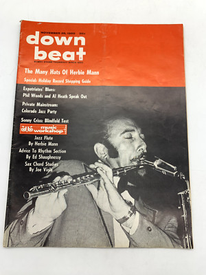 Down Beat Vol. 35 No. 24 Herbie Mann Phil Woods
