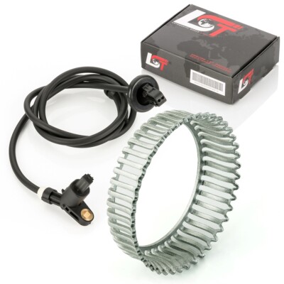 ABS sensor and ABS ring set rear axle 43 teeth for VW GOLF III from 1995