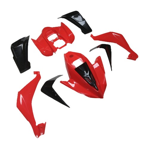 ATV Plastic Body Fender Kit for Taotao ATA125G Cougar 200 Cheetah Coolster 125cc - Foto 11 di 11