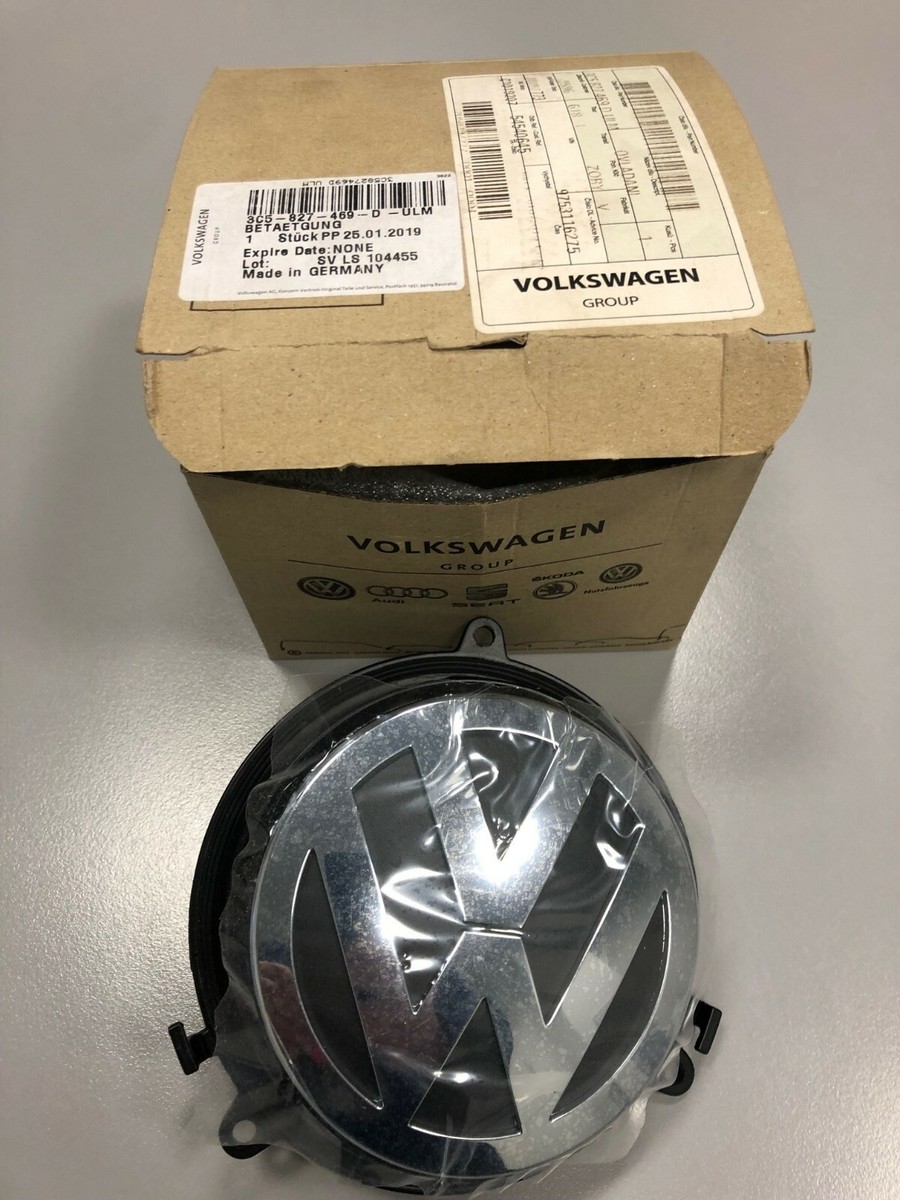 Original VW Control TAILGATE MICRO SWITCH Emblem 3C5827469D Ulm 