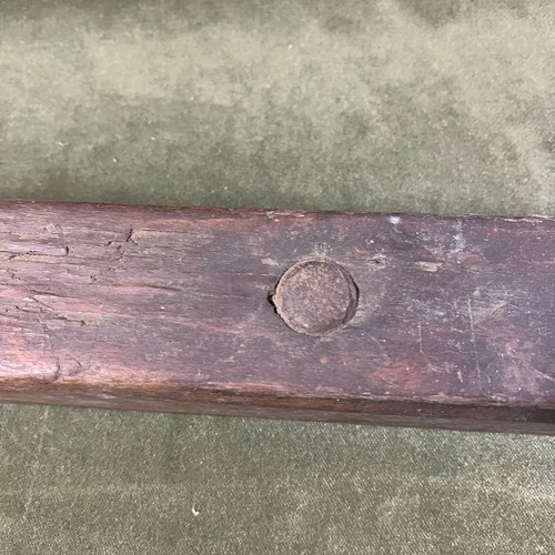 Antico piano in blocco di legno non marcato - 31,5" - Foto 7 di 12