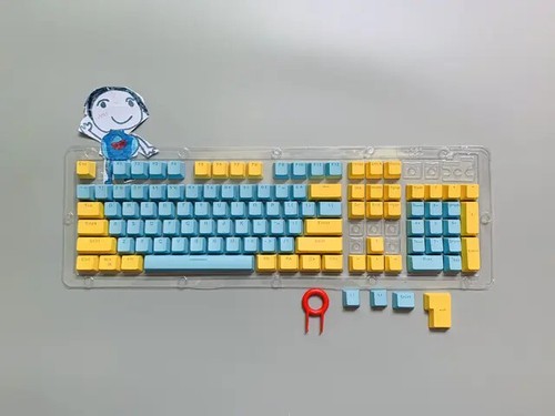 104pcs ABS Mechanical Keyboard Keycaps Set OEM Backlit Two-Color Cherry Key Cap - Picture 24 of 41