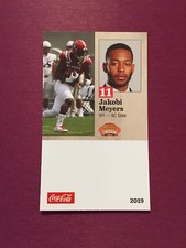 Jakobi Meyers 2019 Senior Bowl card 1/26/19 NC State