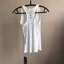 CESANTI Damen Fahrrad Base Layer weiß eng Fahrradbekleidung ärmellos Größe XL