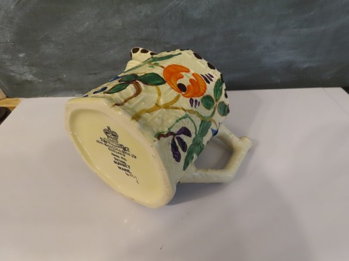 Vintage John Maddocks & Son's Royal Ivory Hand Painted Sunset Ware Jug. - Picture 6 of 7