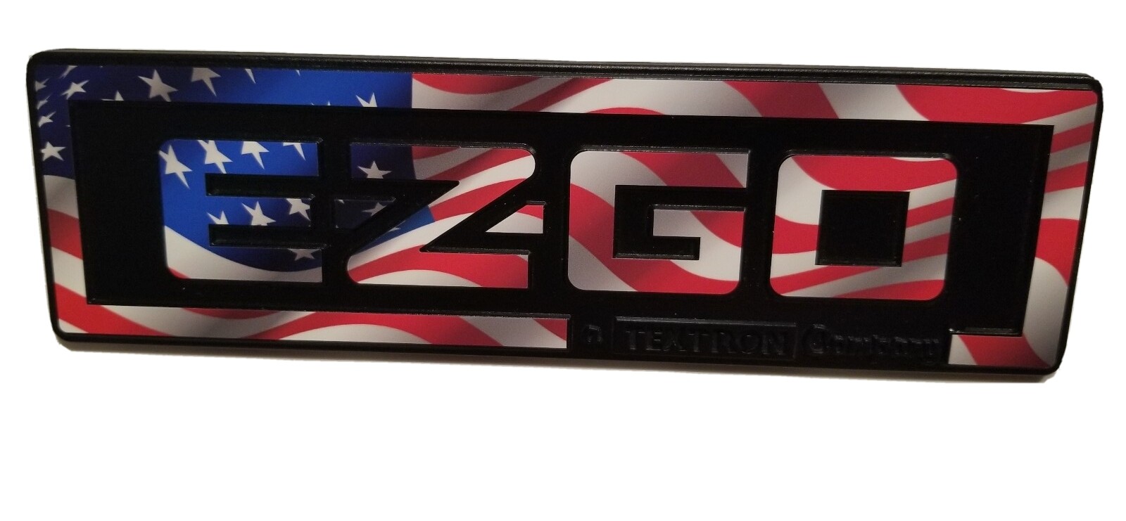 American flag ezgo golf cart name plate decal eBay