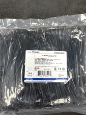 TY232MX TY-RAP THOMAS & BETTS Cable Tie 18lb 8" UV Black Nylon 1000 per bag