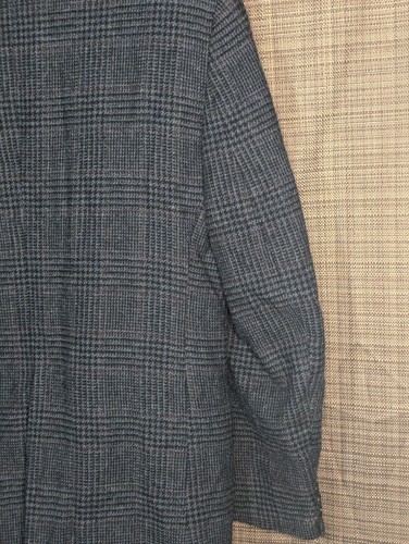 Farah Clothing Co. VTG Men's Wool Blazer Sport Coat - Size 40R - Blue & Black - Picture 10 of 12