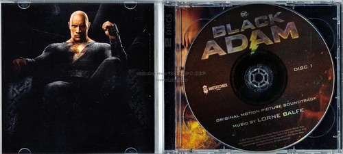 Lorne Balfe "BLACK ADAM" score factory pressed Japan 2CD out of print - Picture 3 of 3