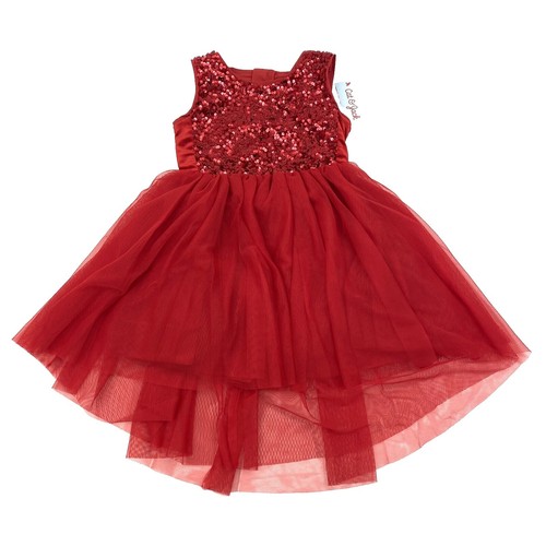 navy blue dress for baby girl Sky Sequin One Sleeve Mini Dress – Allie and Me Boutique main image 1