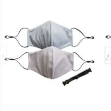 2 NIP Athleta 2 Pack ACTIVATE Cloth Face Masks 40 Retail Pink Lilac Colors