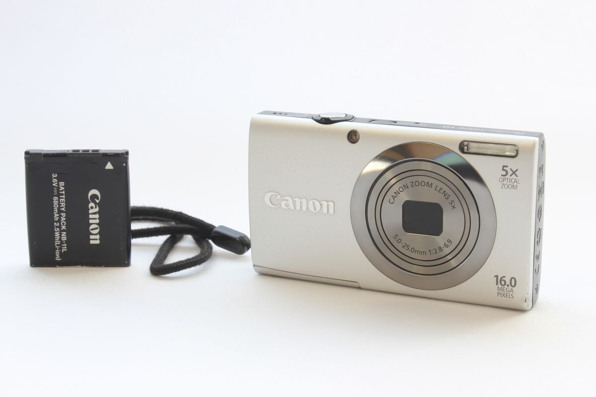 Canon PowerShot A2300 シルバー Amazon.com : Canon PowerShot A2300 16.0 MP Digital Camera