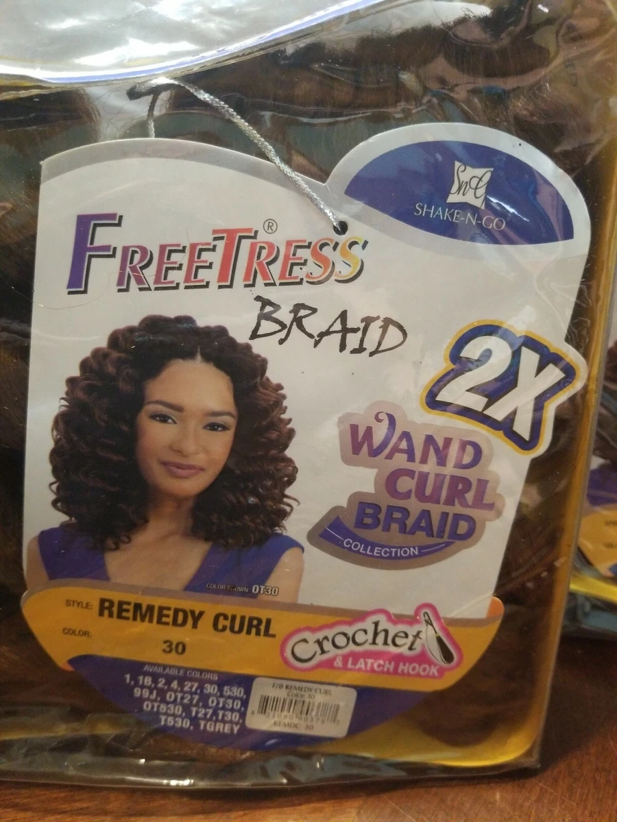 Freetress ringlet wand clearance curl crochet styles
