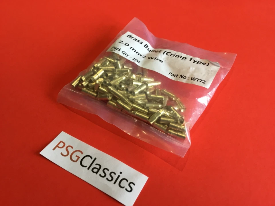 Conectores bala de latón x100 BSA M10 M19 M20 M21 M22 M23 M24 M33 Lucas engarce Foto 3 de 4