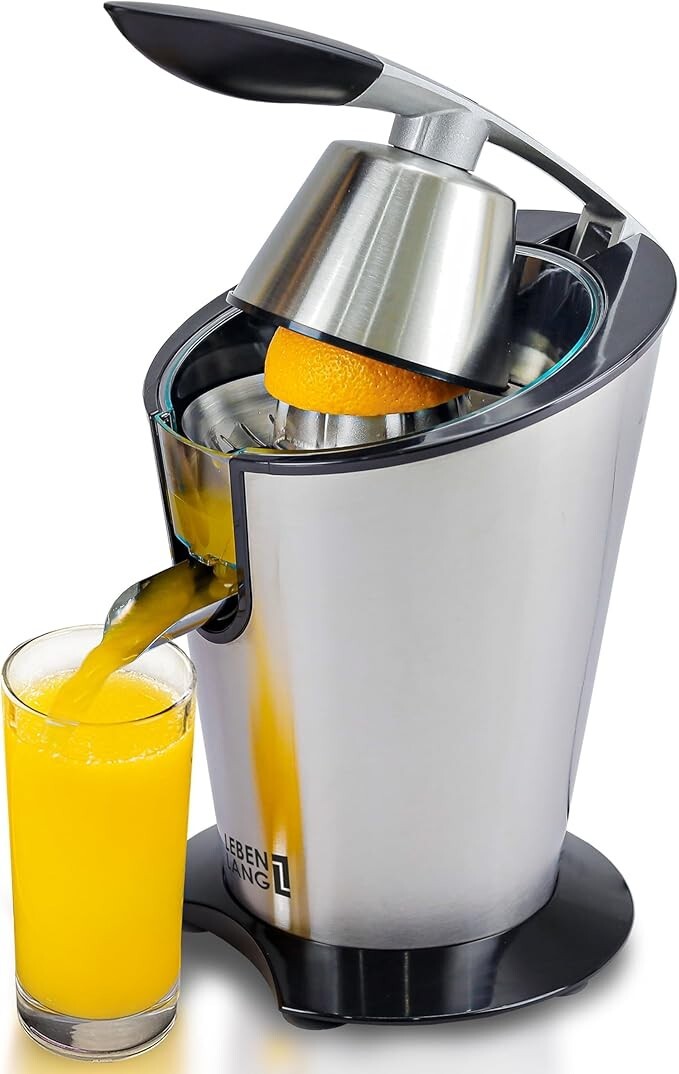 Spremiagrumi Elettrico 600W Professionale Acciaio Inox | Arance e Limoni