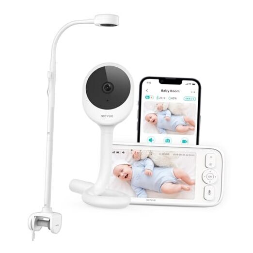 Peekababy Baby Camera Monitor Video - Baby Monitor with Camera and Audio, 5