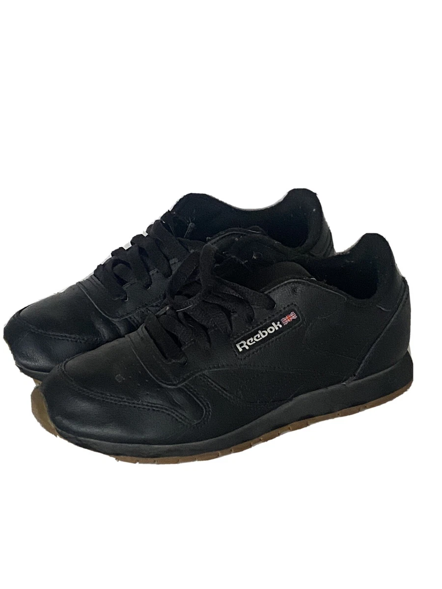 Reebok Leather CL Black used Mens Sneakers 519 Size | eBay