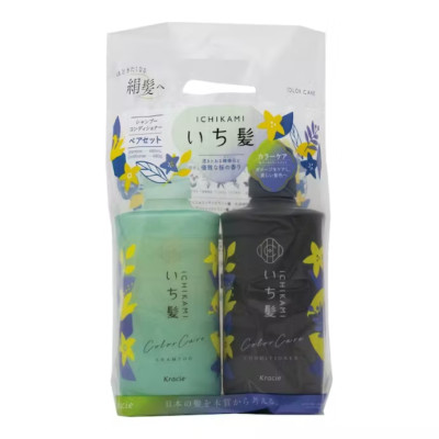 Kracie Ichikami Color Care Shampoo & Conditioner Pair Set