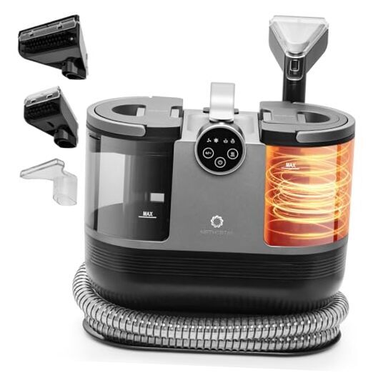 Carpet Cleaner Machine, Instant Heating Portable Upholstery Spot Cleaner, Grey-image