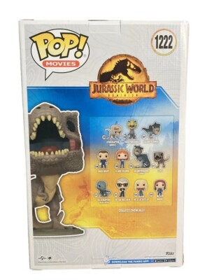 Jurassic World Dominion T-rex JUMBO Funko Pop 1222 New In