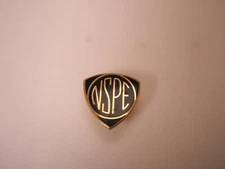 NSPE National Society of Professional Engineers Vintage Tie Tack Lapel Pin