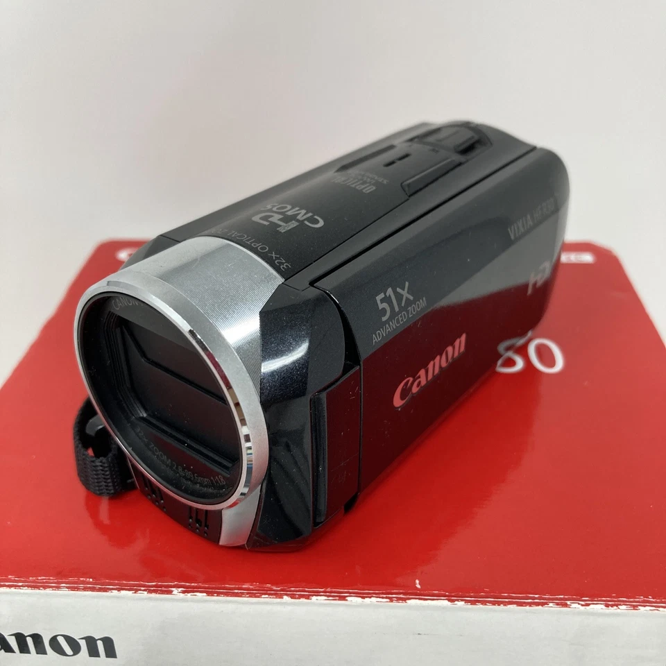 Untested Canon VIXIA HF R30 HD 1080p 8MP Flash Handycam Camcorder Video Camera - Image 2 of 4