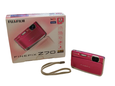 Fujifilm FINEPIX Z70 Pink Red 12.2MP 5x Zoom Compact Digital