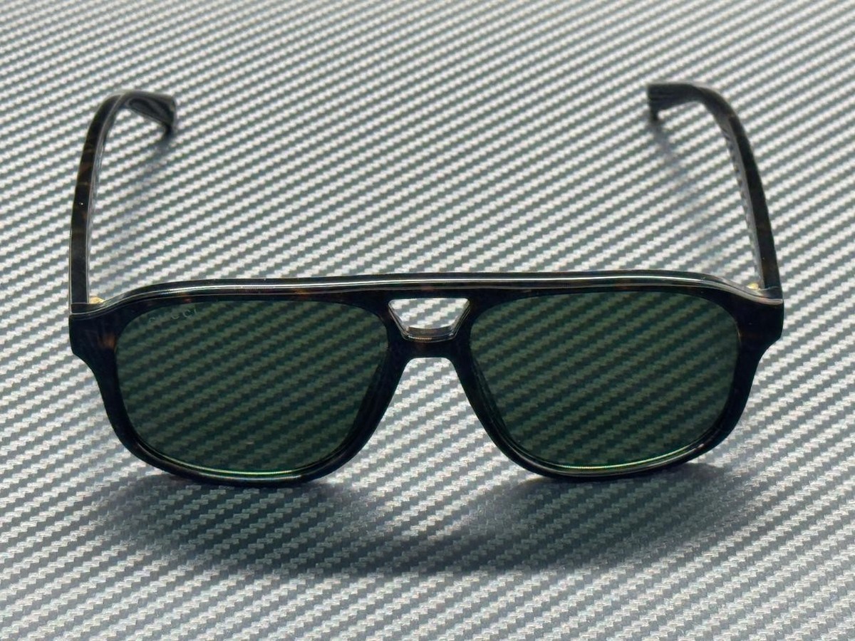 GUCCI GG1856S 002 Havana Green Men display picture 1