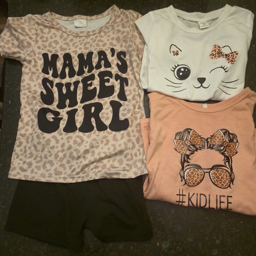 Girls Toddler Lg Lot 22pc Summer Clothes Sz 4T EUC - Picture 7 of 17