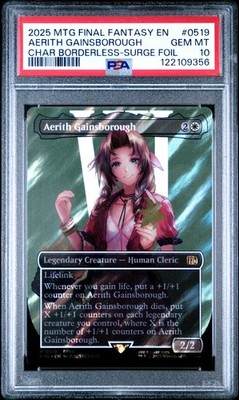 2025 MTG FINAL FANTASY #0519 AERITH GAINSBOROUGH PSA 10 | eBay