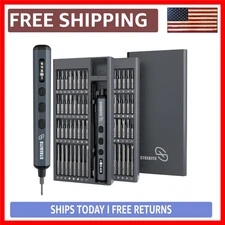 Ultimate Mini Electric Screwdriver Set - 70-in-1 Precision Tool Kit with Upgr...