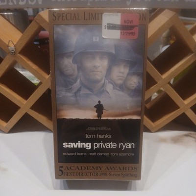 NEW SEALED Saving Private Ryan VHS  2000 2-Tape Set Special Limited Edition