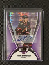 2025-26 Upper Deck Allure Drake Batherson Purple Diamond Auto 5/10 #45
