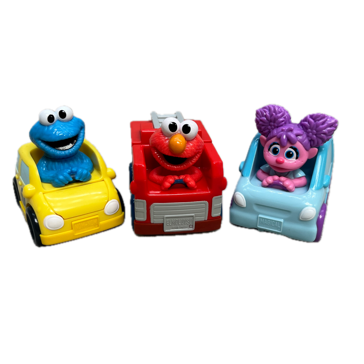 Sesame Street Twist Pop Toddler Set Abby, Elmo, Cookie Monster