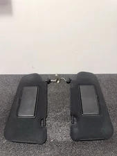 03-08 Infiniti FX35 FX45 Left/ Right Interior Sun Visor Set - Black OEM