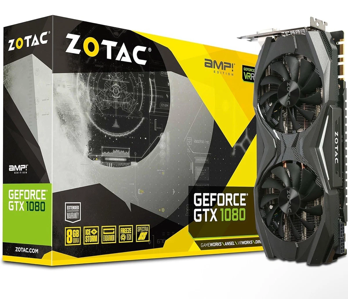 ZOTAC NVIDIA GeForce GTX 1080 Computer Graphics Cards for sale | eBay