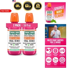 Mouthwash Fluoride Cavity Protection Enamel Strength Breath Freshener