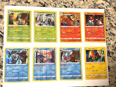 Pokemon TCG 2020 Lot of 17 Darkness Ablaze Holo Rares All Different