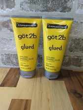 Lot of 2 Got 2 b Glued Styling Spiking Hair Glue 6oz Water Resistant