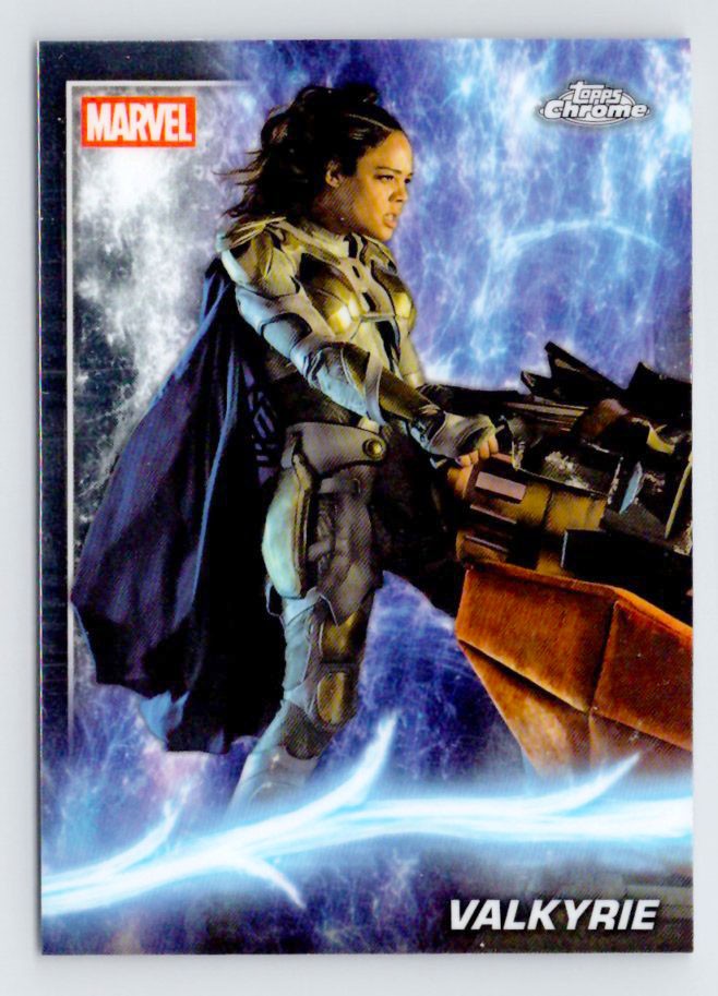 Valkyrie #74 Marvel 2025 Topps Chrome Studios trading card — raw and PSA graded price guide