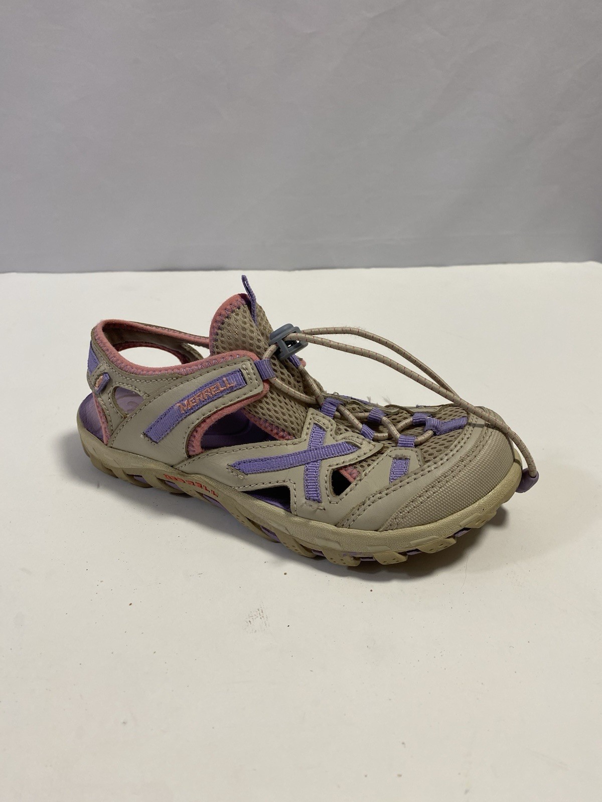 Merrell Little Kids Taglia 1 Sandalo Impermeabile Pescatore Escursionismo Sentiero Slip