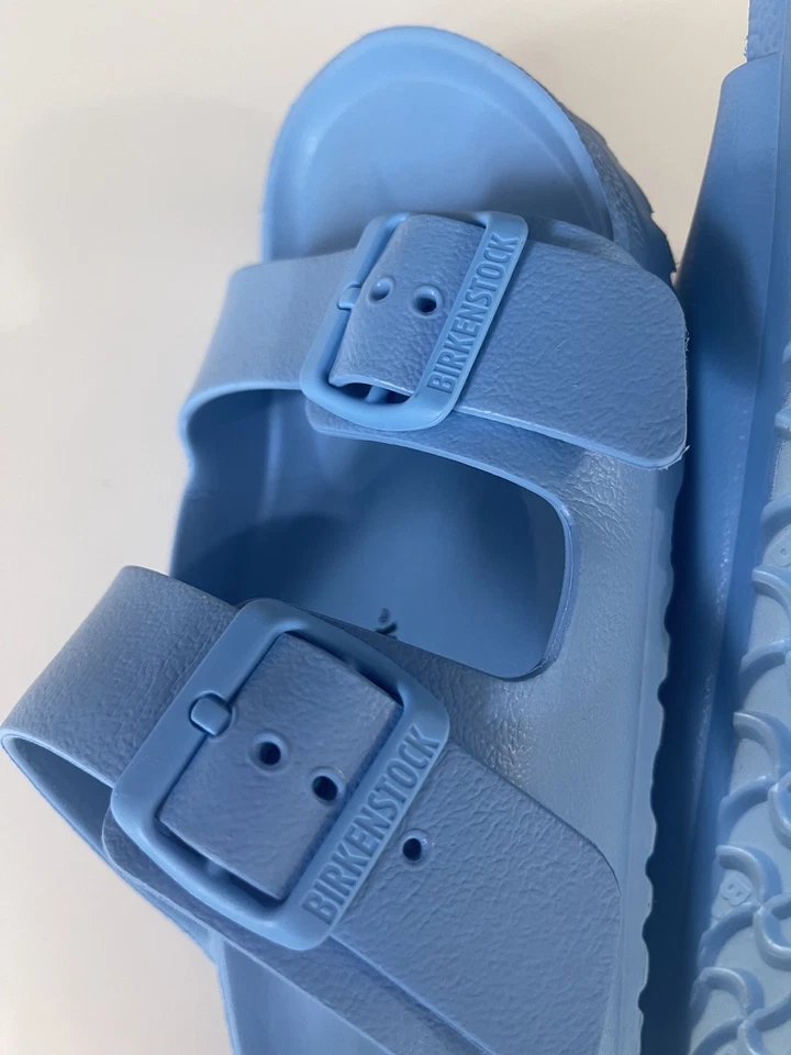 Sandalias Birkenstock Arizona EVA Unisex Azul Ligeras Impermeables Talla 42 Foto 3 de 4