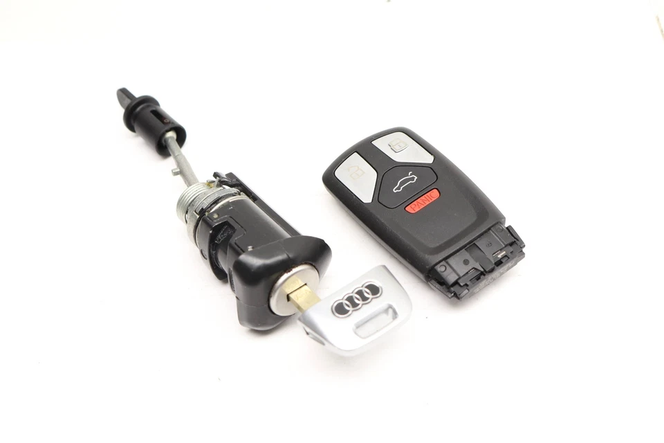 2017-2019 AUDI A5 QUATTRO 2.0L - LOCK Switch / Cylinder SET W/ KEY 8W6898374B - Image 2 of 4