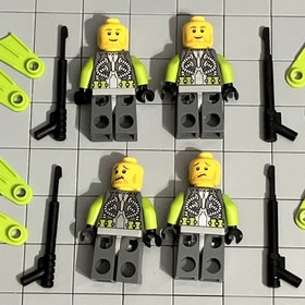 LEGO Atlantis Diver w/ Flippers Minifigure Lot atl006 atl008 lot Of 4 C5 5