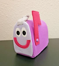 Blues Clues Mailbox 1998 Vintage Viacom Plush Opens Up Moving Flag 6"