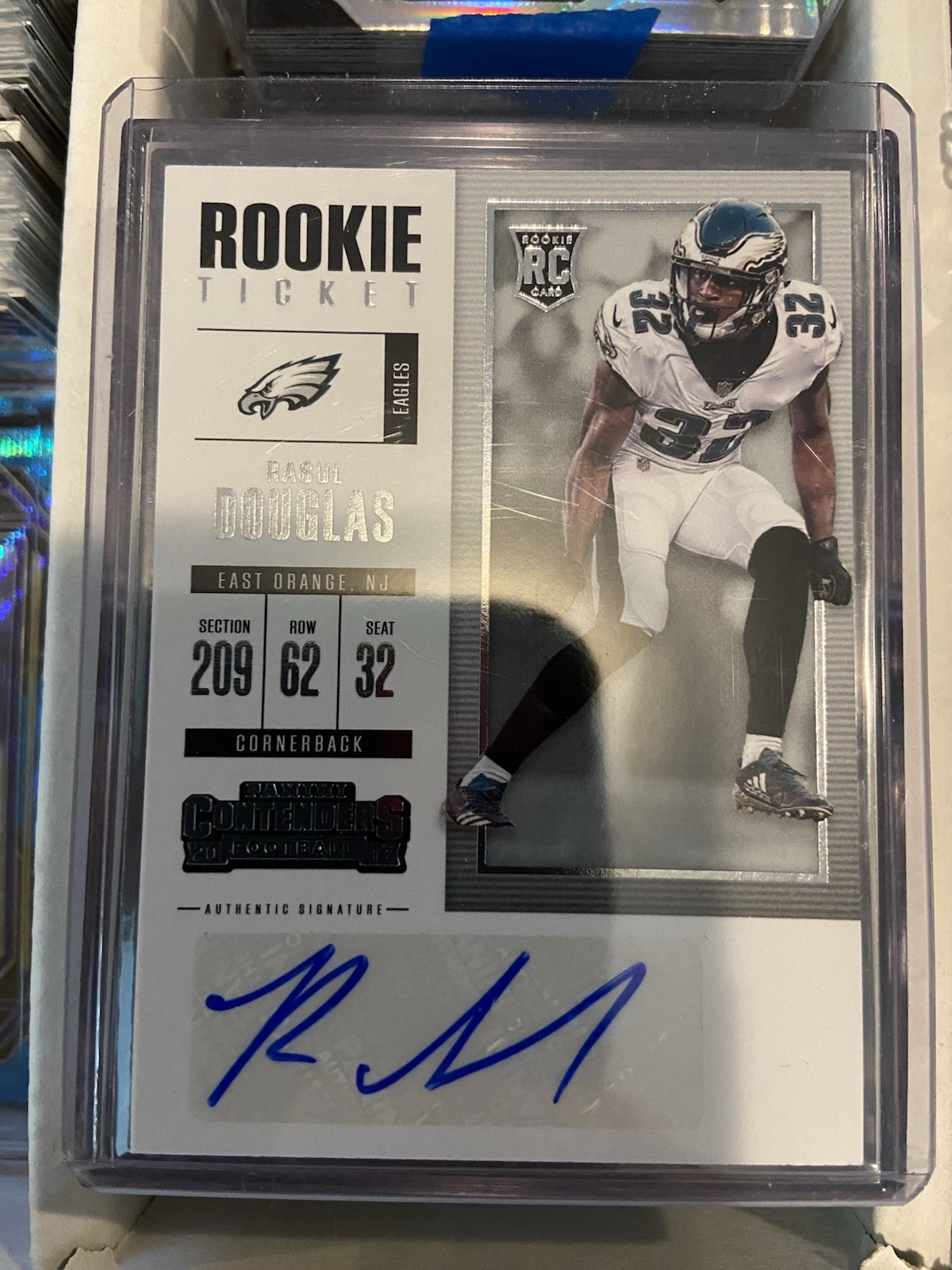 Rasul Douglas 2017 Panini Contenders Rookie Auto #166 Bills Eagles