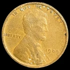 1909 Wheat Cent - 1909-P Lincoln Penny 1st Year 1c US Copper Coin